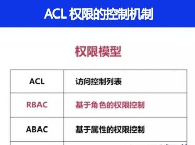 ACL 权限的控制机制