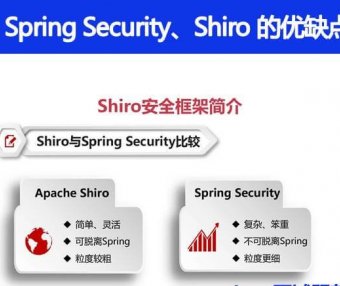 Spring Security 和 Shiro 的优缺点对比