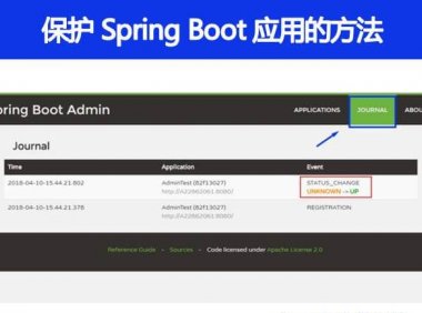 保护 Spring Boot 应用有哪些方法