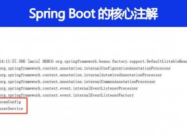 Spring Boot 的核心注解是哪个？它主要由哪几个注解组成的
