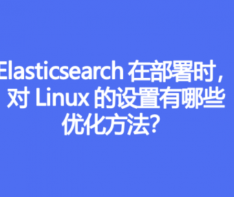 Elasticsearch 在部署时，对 Linux 的设置有哪些优化方法？